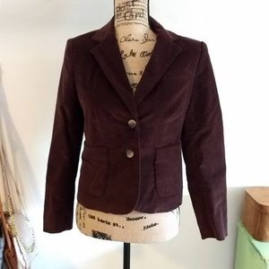 Statements Size 4 Winter Petite Brown Blazer